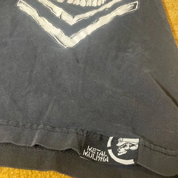 Metal Mulisha Black Tshirt Men’s Size XL - Picture 2 of 5